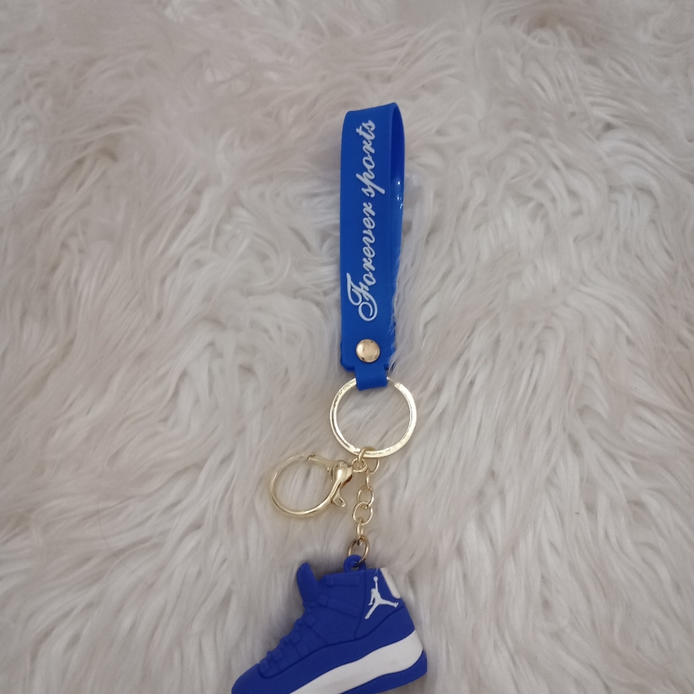 Jordan Blue Keychain. - Picture 2 of 3